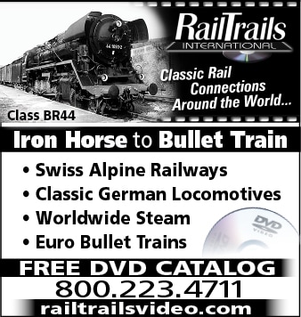 RailTrails Classic Trains Ad
